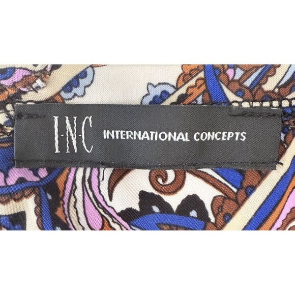 INC International Concepts Womens REtro Boho Wedding Maxi Dress Resort Halter M - Picture 5 of 5